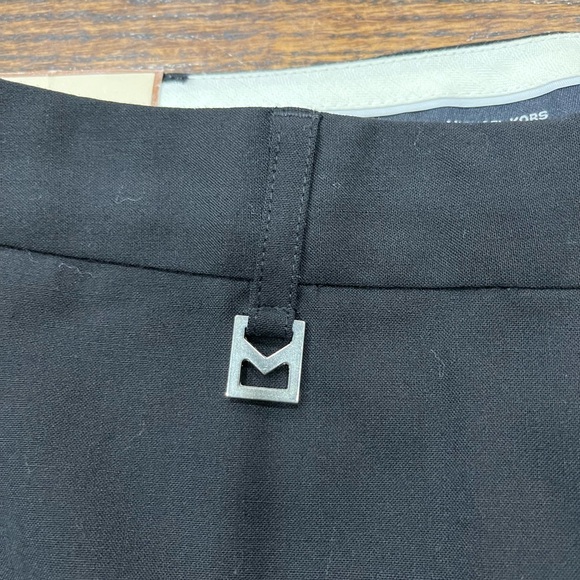 Michael Kors Classic Black Women's Dress Flare Pants, NWT - Picture 2 of 6